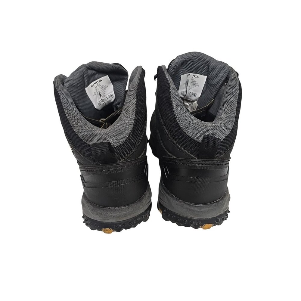Dakota Men's 6" 2301 Aluminum Toe Comp. Plate WP Work Boots Black Size 9.5W/L - Picture 3 of 8